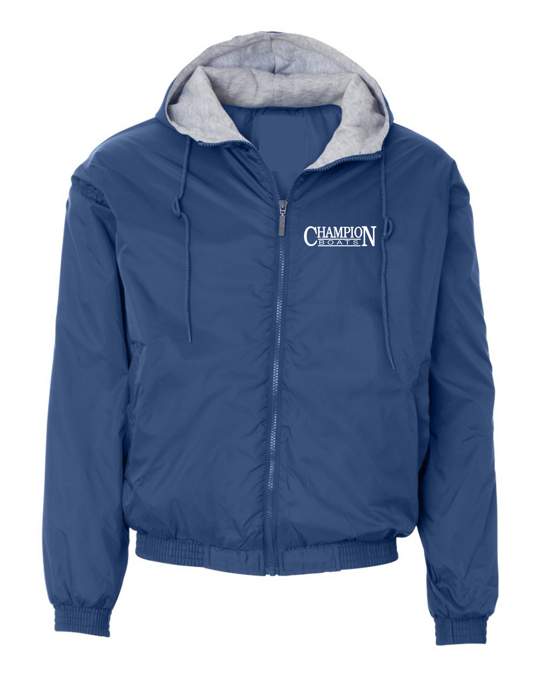 Champion fleece hooded jacket sales