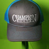 SNAPBACK TRUCKER CAPS with Embroidered Champion Logo