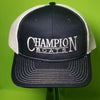 SNAPBACK TRUCKER CAPS with Embroidered Champion Logo