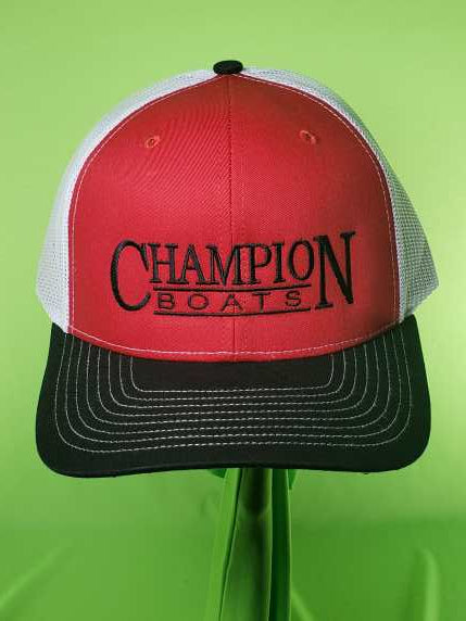 SNAPBACK TRUCKER CAPS with Embroidered Champion Logo